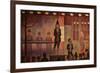 Circus Parade, 1887-8-Georges Seurat-Framed Giclee Print