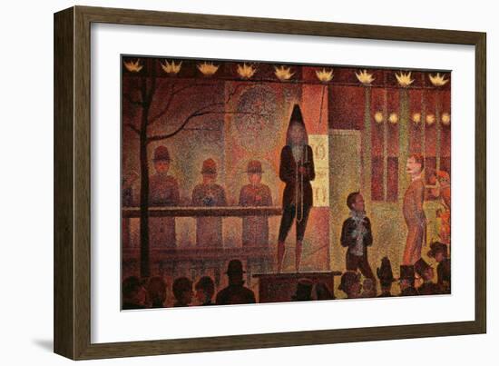 Circus Parade, 1887-8-Georges Seurat-Framed Giclee Print