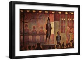 Circus Parade, 1887-8-Georges Seurat-Framed Giclee Print