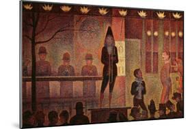 Circus Parade, 1887-8-Georges Seurat-Mounted Giclee Print