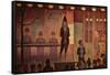 Circus Parade, 1887-8-Georges Seurat-Framed Stretched Canvas