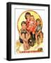 "Circus Parade,"August 25, 1928-Ellen Pyle-Framed Giclee Print