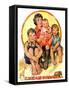 "Circus Parade,"August 25, 1928-Ellen Pyle-Framed Stretched Canvas