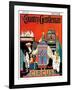 "Circus Parade," Country Gentleman Cover, May 1, 1931-Kraske-Framed Giclee Print