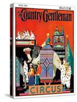 "Circus Parade," Country Gentleman Cover, May 1, 1931-Kraske-Stretched Canvas