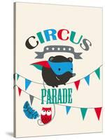 Circus Parade II-Laure Girardin-Vissian-Stretched Canvas