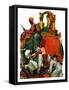 "Circus Parade,"June 16, 1928-Elbert Mcgran Jackson-Framed Stretched Canvas