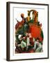 "Circus Parade,"June 16, 1928-Elbert Mcgran Jackson-Framed Giclee Print