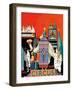 "Circus Parade,"May 1, 1931-Kraske-Framed Giclee Print