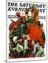 "Circus Parade," Saturday Evening Post Cover, June 16, 1928-Elbert Mcgran Jackson-Mounted Giclee Print