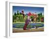 Circus Performers, 1979-Anthony Southcombe-Framed Giclee Print