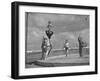 Circus Performers Practicing Stunt-Cornell Capa-Framed Photographic Print