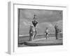 Circus Performers Practicing Stunt-Cornell Capa-Framed Photographic Print