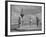 Circus Performers Practicing Stunt-Cornell Capa-Framed Photographic Print