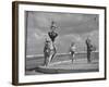 Circus Performers Practicing Stunt-Cornell Capa-Framed Photographic Print