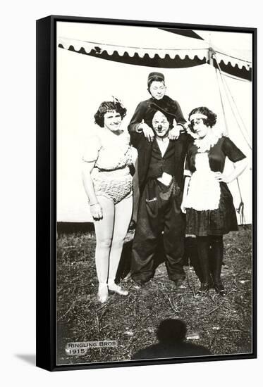 Circus Performers, Ringling Brothers, 1915-null-Framed Stretched Canvas