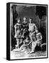 Circus Performers-null-Framed Stretched Canvas