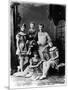 Circus Performers-null-Mounted Photographic Print