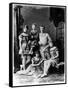 Circus Performers-null-Framed Stretched Canvas