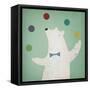 Circus Polar Bear-Ryan Fowler-Framed Stretched Canvas