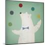 Circus Polar Bear-Ryan Fowler-Mounted Art Print