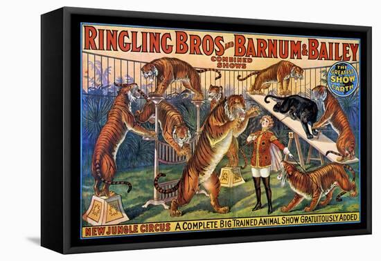 Circus Poster, 1920S-null-Framed Stretched Canvas