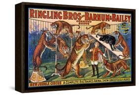 Circus Poster, 1920S-null-Framed Stretched Canvas