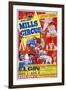 Circus Poster, B. Mills-null-Framed Art Print