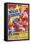 Circus Poster, B. Mills-null-Framed Stretched Canvas