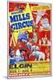 Circus Poster, B. Mills-null-Mounted Art Print