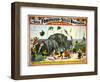 Circus Poster, C1899-null-Framed Giclee Print