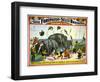 Circus Poster, C1899-null-Framed Giclee Print