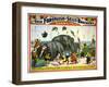 Circus Poster, C1899-null-Framed Giclee Print