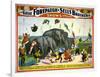 Circus Poster, C1899-null-Framed Giclee Print