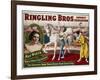 Circus Poster, C1918-null-Framed Giclee Print