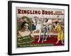 Circus Poster, C1918-null-Framed Giclee Print