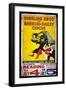 Circus Poster, C1950-null-Framed Giclee Print