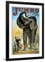 Circus Poster-null-Framed Giclee Print