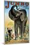 Circus Poster-null-Mounted Giclee Print
