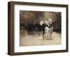 Circus Ring at Night-George Wesley Bellows-Framed Giclee Print