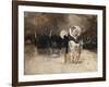 Circus Ring at Night-George Wesley Bellows-Framed Giclee Print