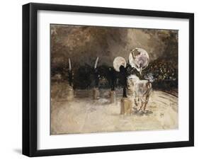 Circus Ring at Night-George Wesley Bellows-Framed Giclee Print