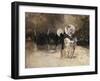 Circus Ring at Night-George Wesley Bellows-Framed Giclee Print