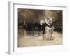 Circus Ring at Night-George Wesley Bellows-Framed Giclee Print