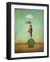 Circus Romance-Duy Huynh-Framed Art Print