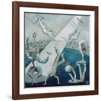 Circus Scene I, 1994-Carolyn Hubbard-Ford-Framed Giclee Print