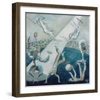 Circus Scene I, 1994-Carolyn Hubbard-Ford-Framed Giclee Print