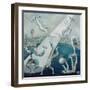 Circus Scene I, 1994-Carolyn Hubbard-Ford-Framed Giclee Print