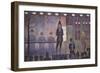 Circus Sideshow, 1887-Georges Seurat-Framed Giclee Print