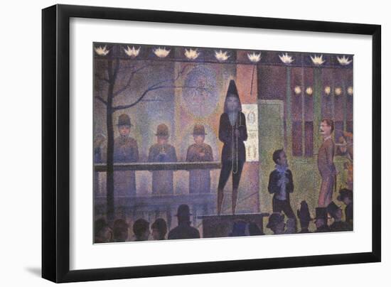 Circus Sideshow, 1887-Georges Seurat-Framed Giclee Print